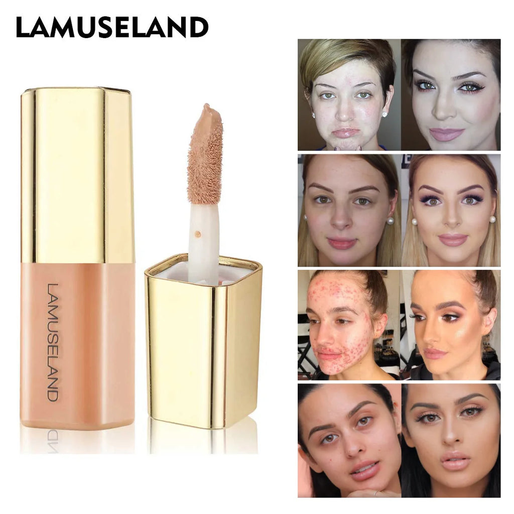 Corretivo e Base Facial Cobertura Total