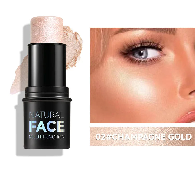 Bastão facial - Creme corretivo, Bronzeador, Iluminador & Blush silkworm