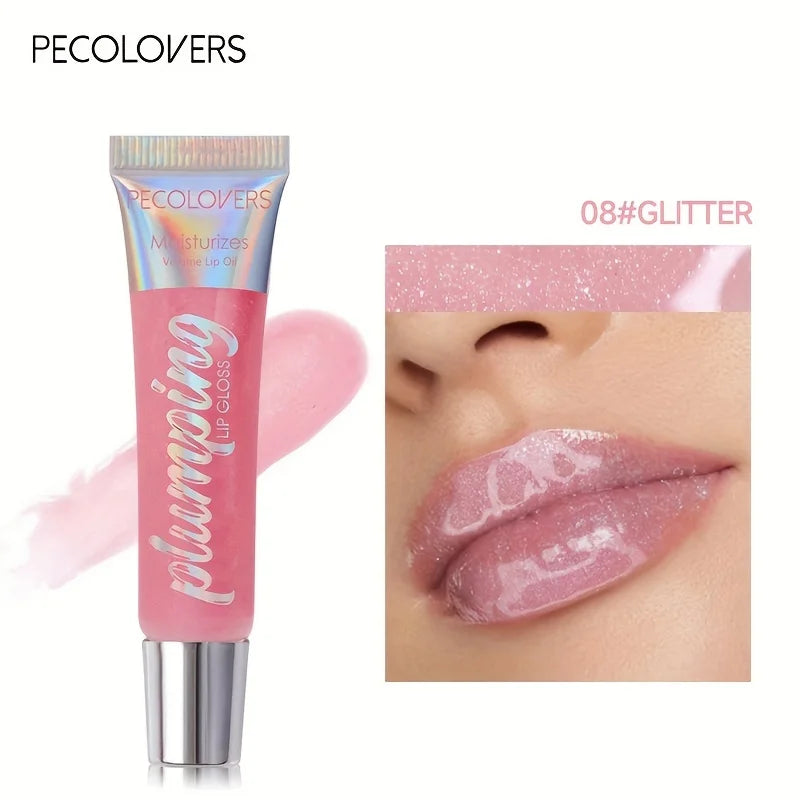 Gloss Labial de Frutas com Glitter & Hidratante