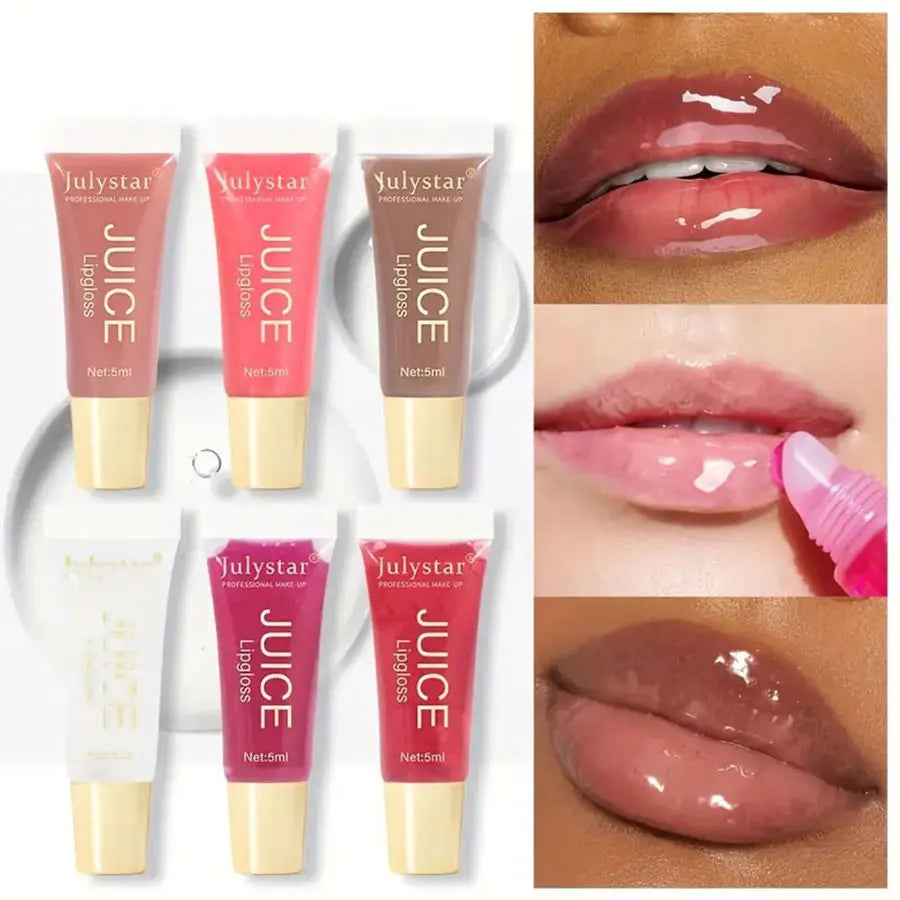 Gloss Labial em Gel transparente e saborizado