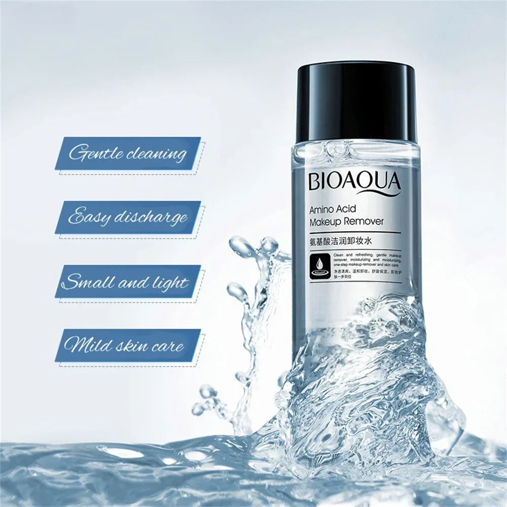 Demaquilante liquido de limpeza para pele