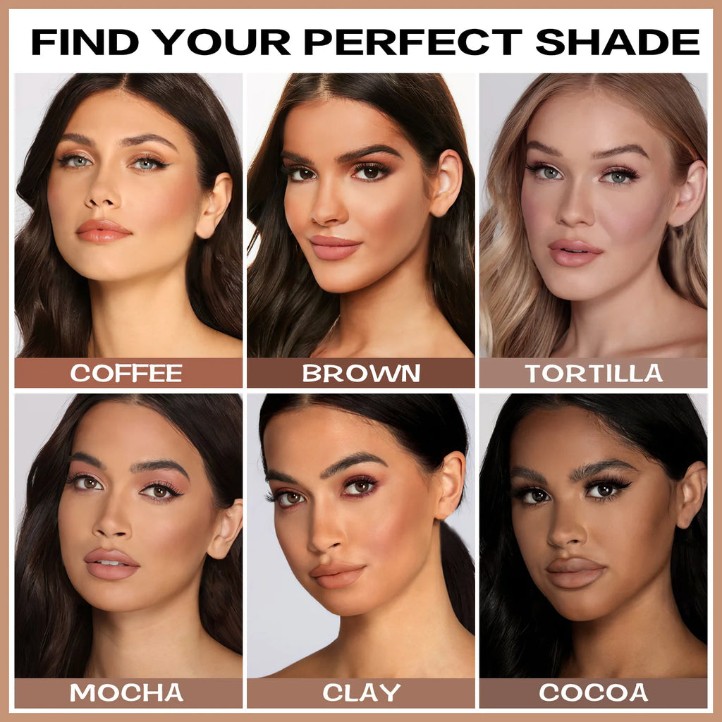 Iluminador bronzeador & contorno corporal - facial bronzer