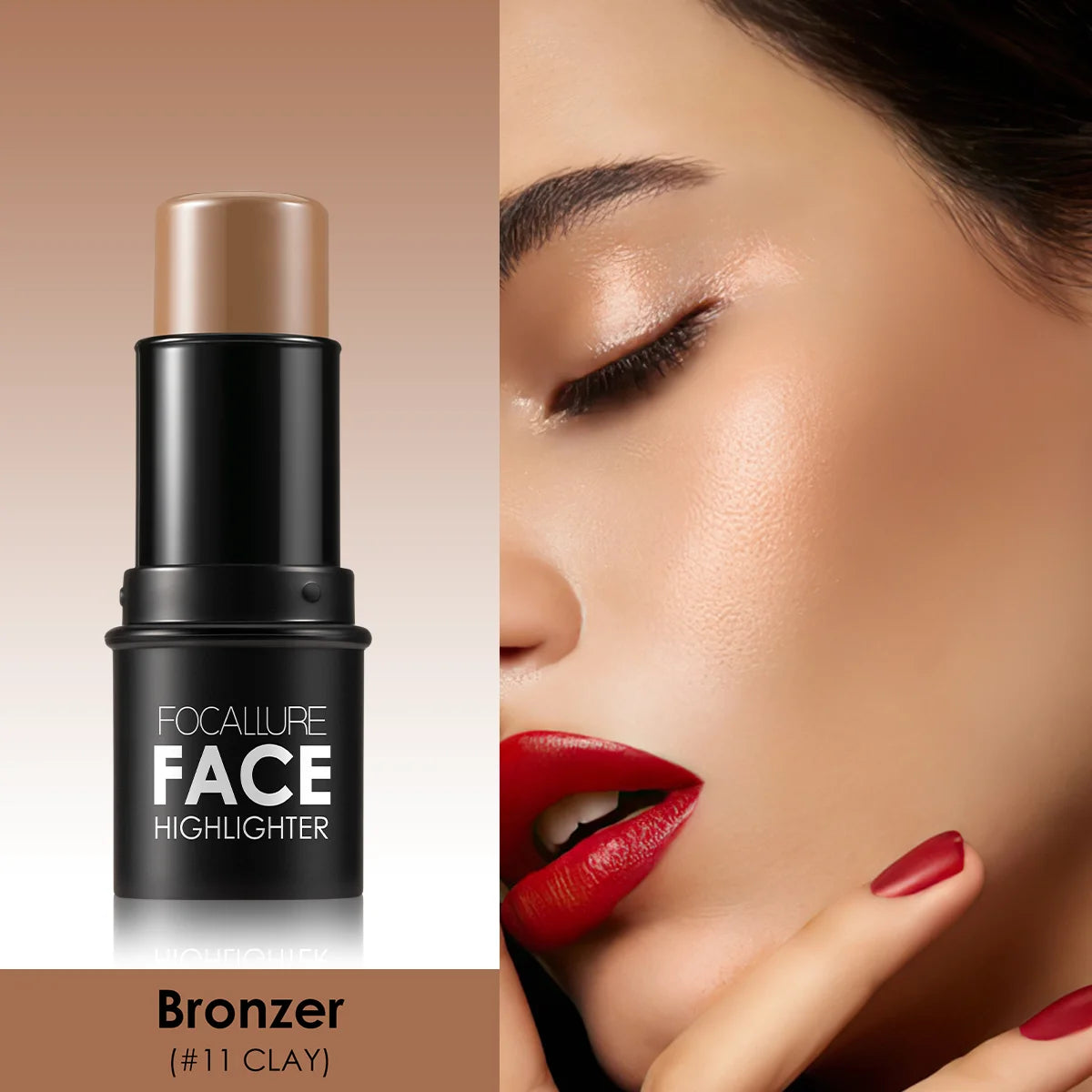 Iluminador bronzeador & contorno corporal - facial bronzer