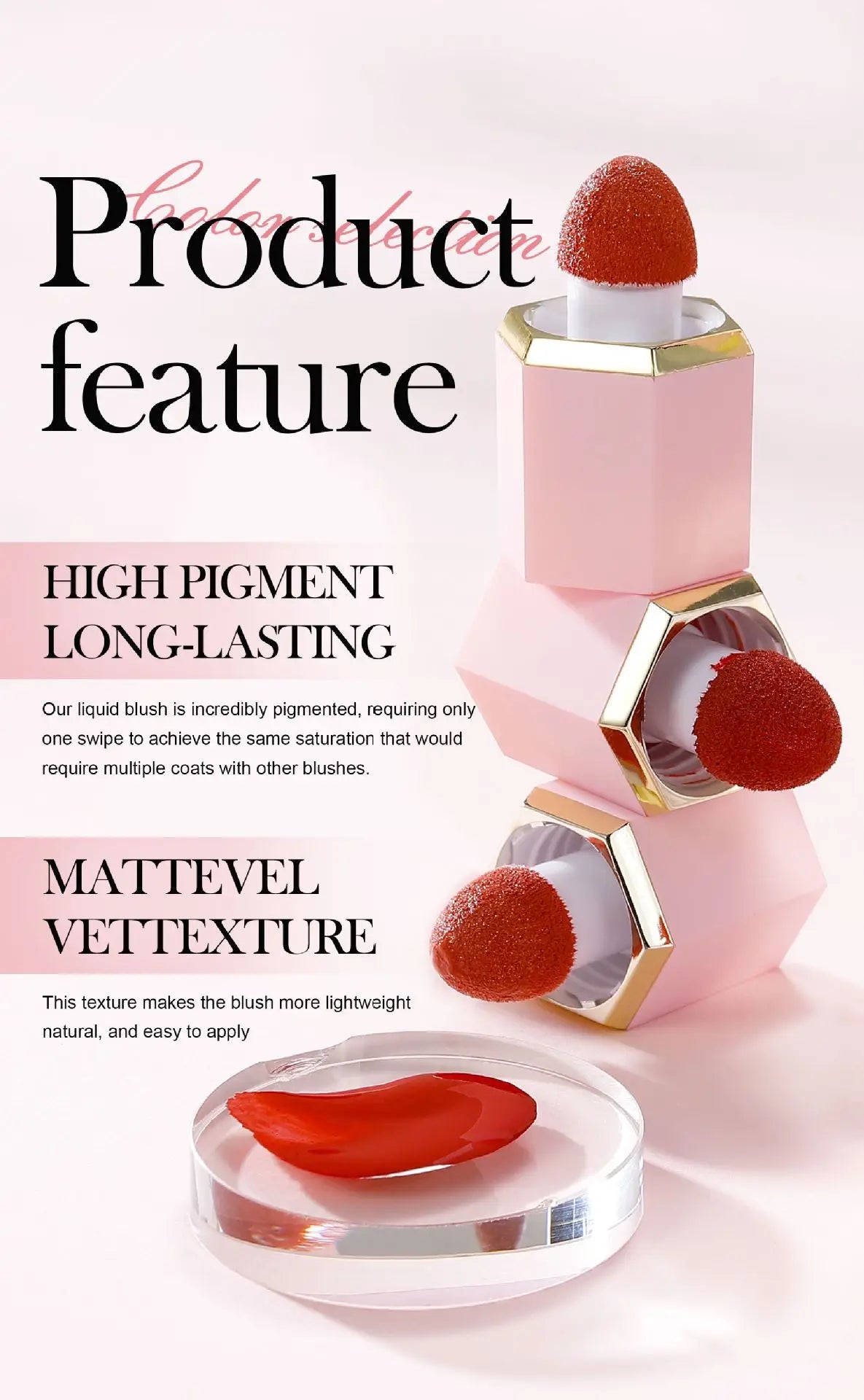 Blush Líquido Hidratante