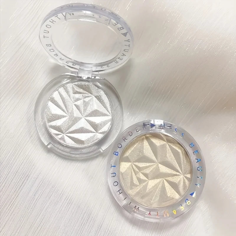 Diamante Iluminador facial glitter em pó ultraconcentrado 2 cores