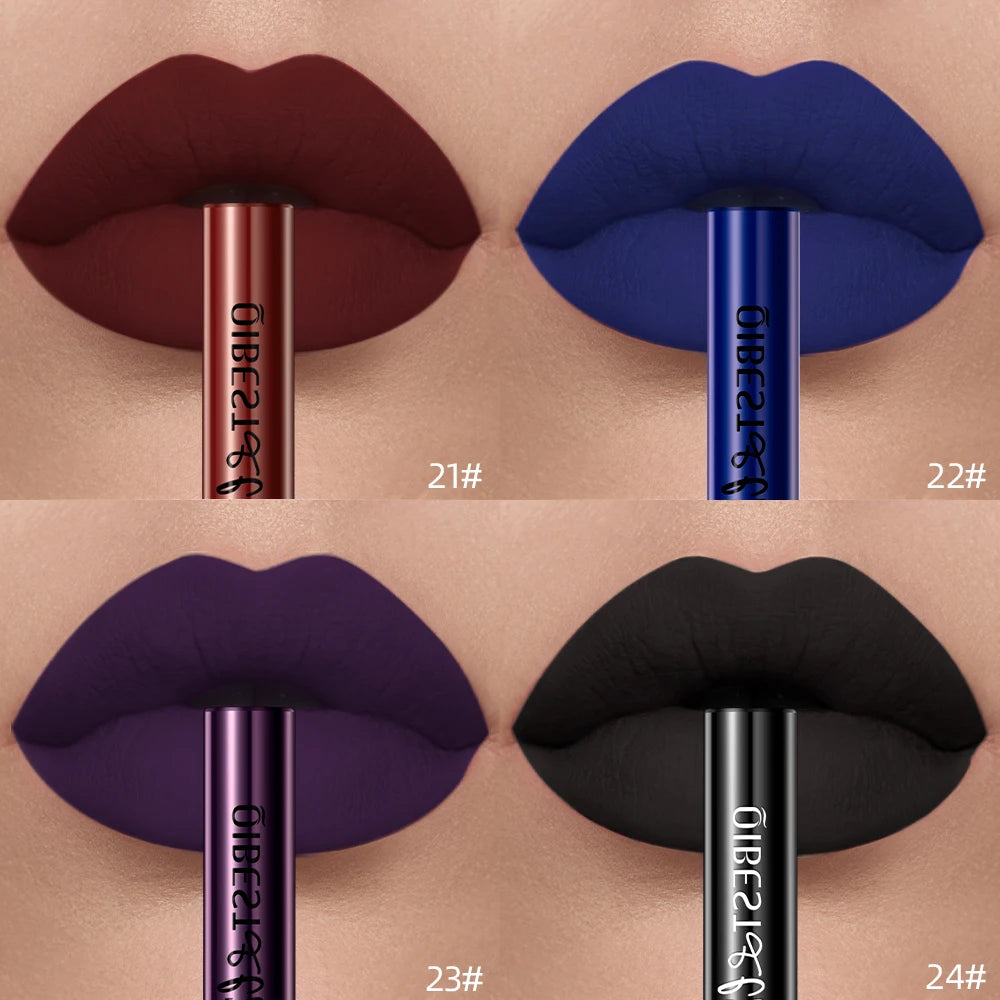 Batom Líquido Vermelho Aveludado