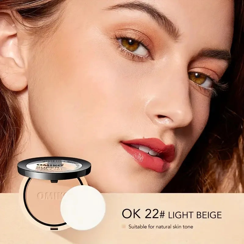 Pó facial compacto - fixador de maquiagem