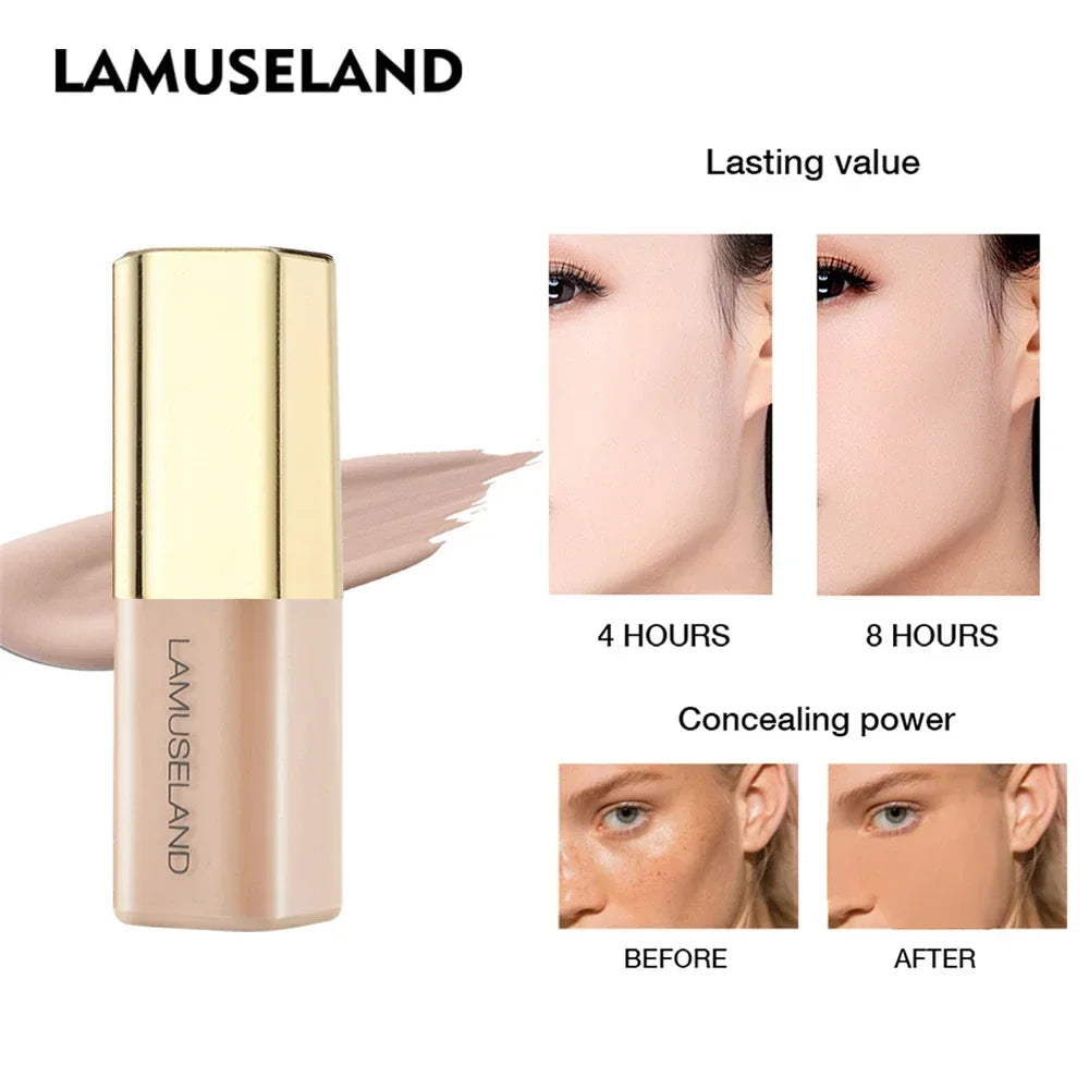 Corretivo e Base Facial Cobertura Total