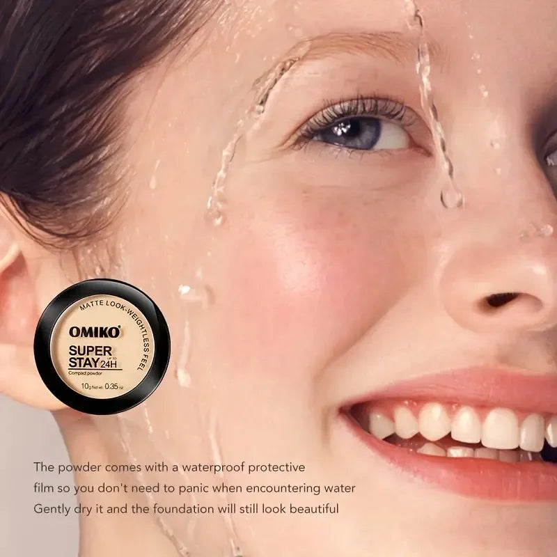 Pó facial compacto - fixador de maquiagem
