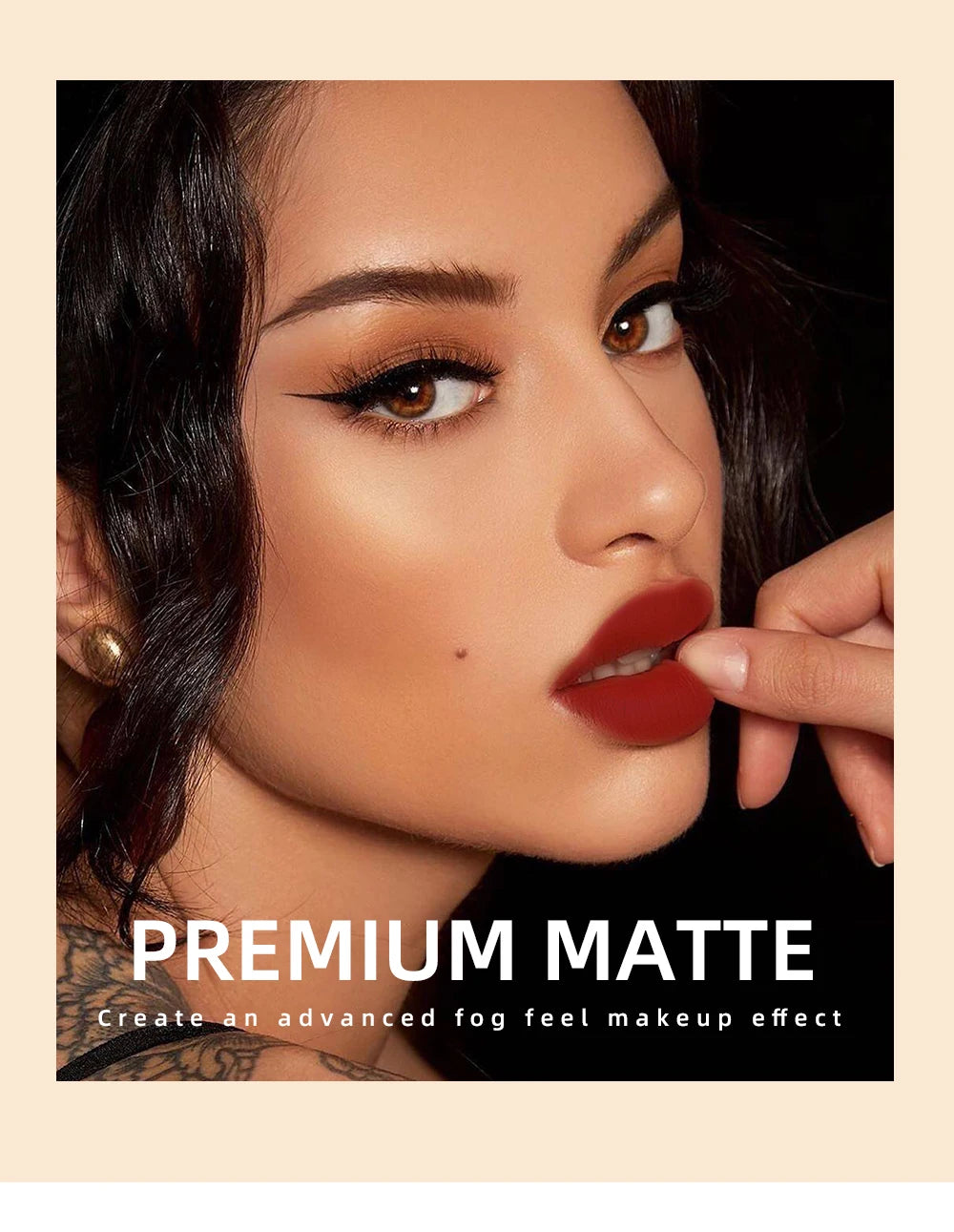 Batom Líquido Vermelho Aveludado